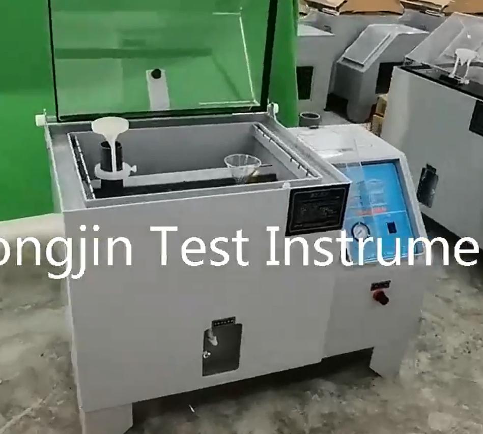 Chambre d'essai au brouillard salin