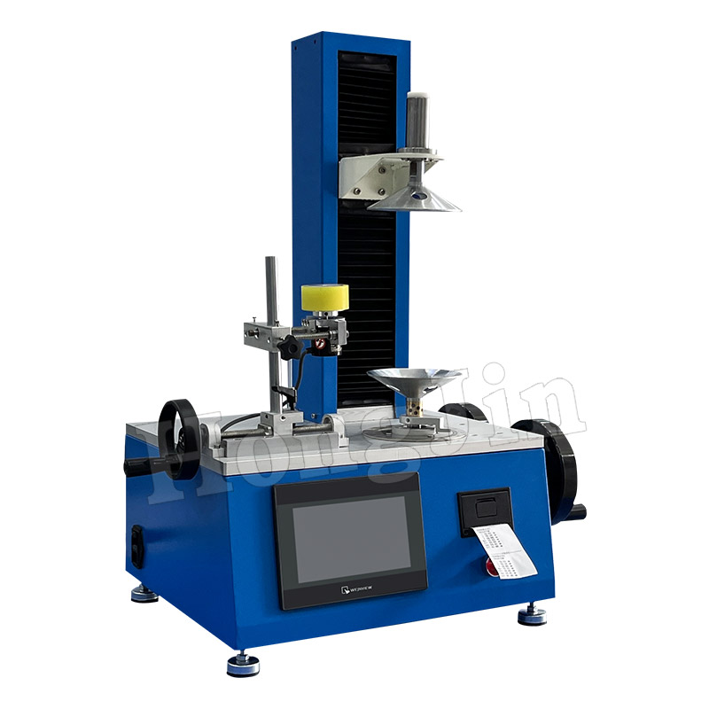 Machine d'essai de rondeur de balle