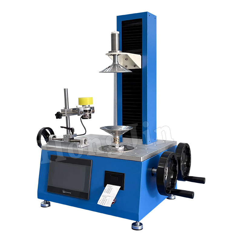 Machine d'essai de rondeur de balle