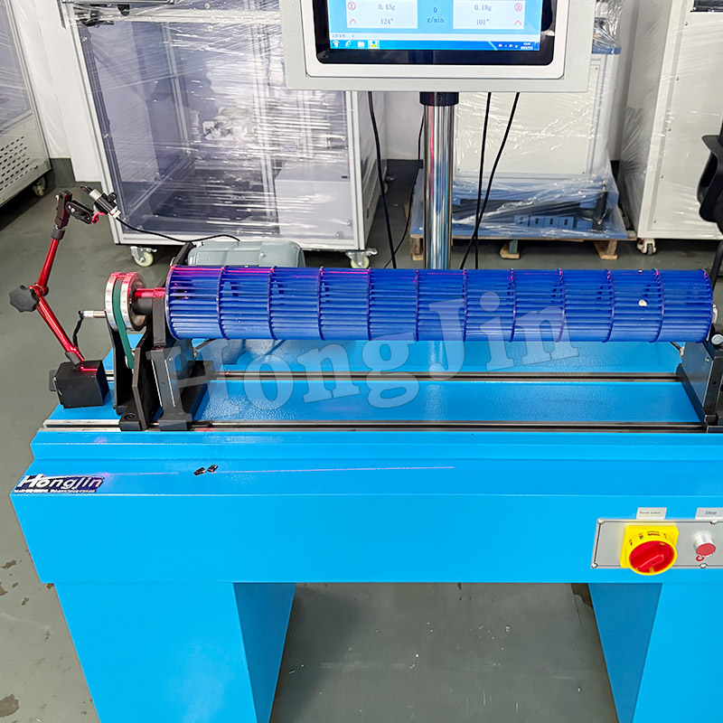 Machine d'équilibrage de la lame à flux croisé