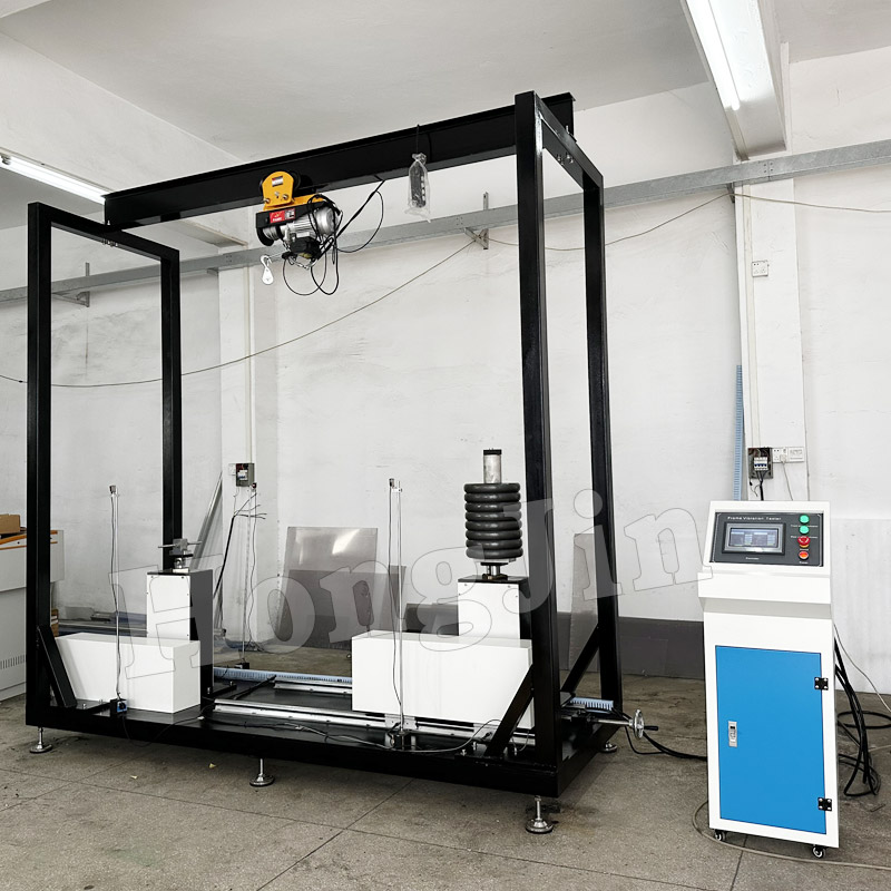 Machine d'essai d'impact sur les vibrations de vibrations du cadre de vibration du guidon avant de la fourche avant du vélo